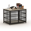 Chic Canine Crate with Side Access - Grey