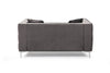 Glam Velvet Sofa with Jeweled Accents