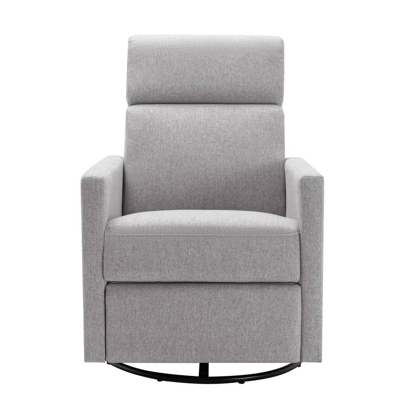 Cozy Gray Rocking Nursery Chair