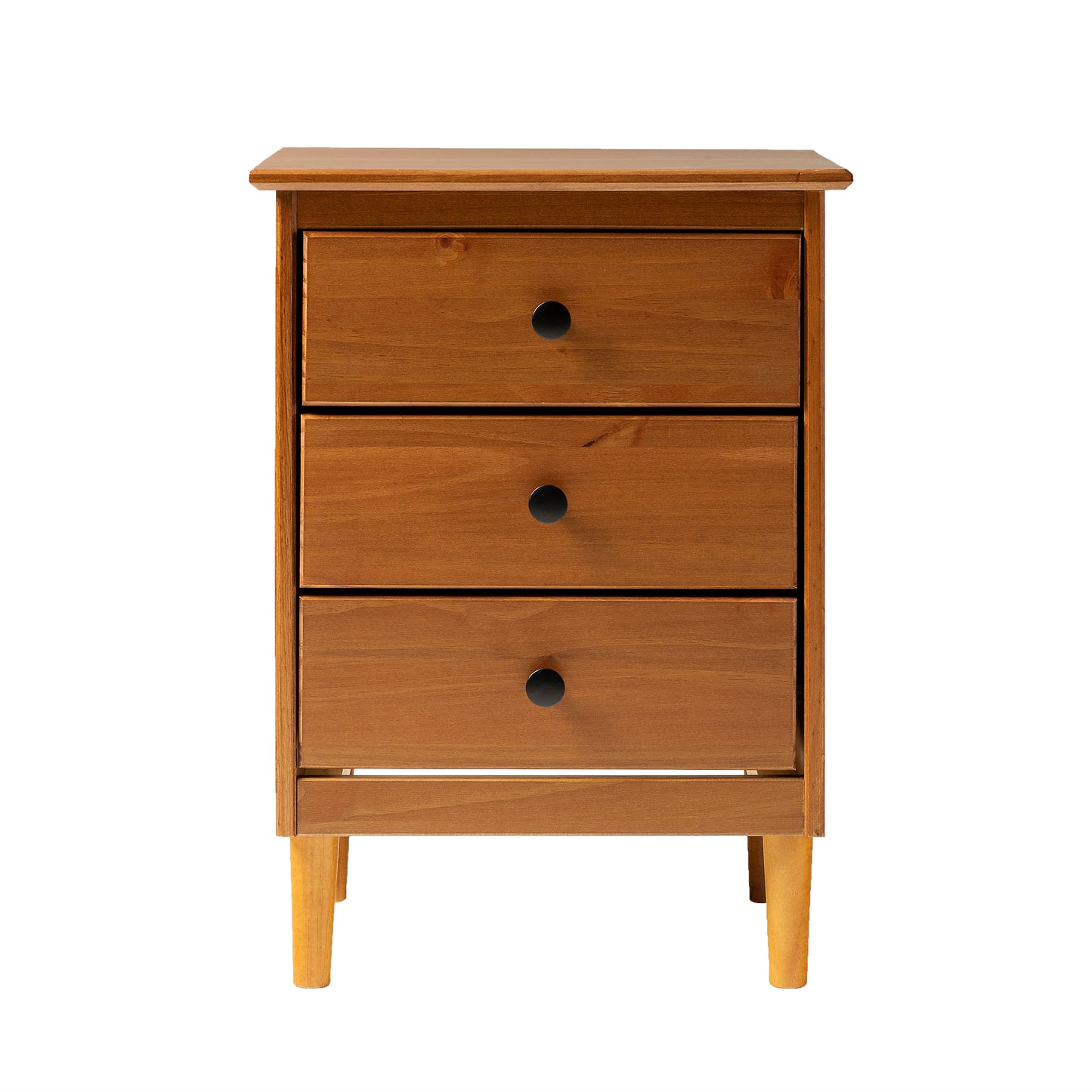 Caramel Classic Wooden Nightstand