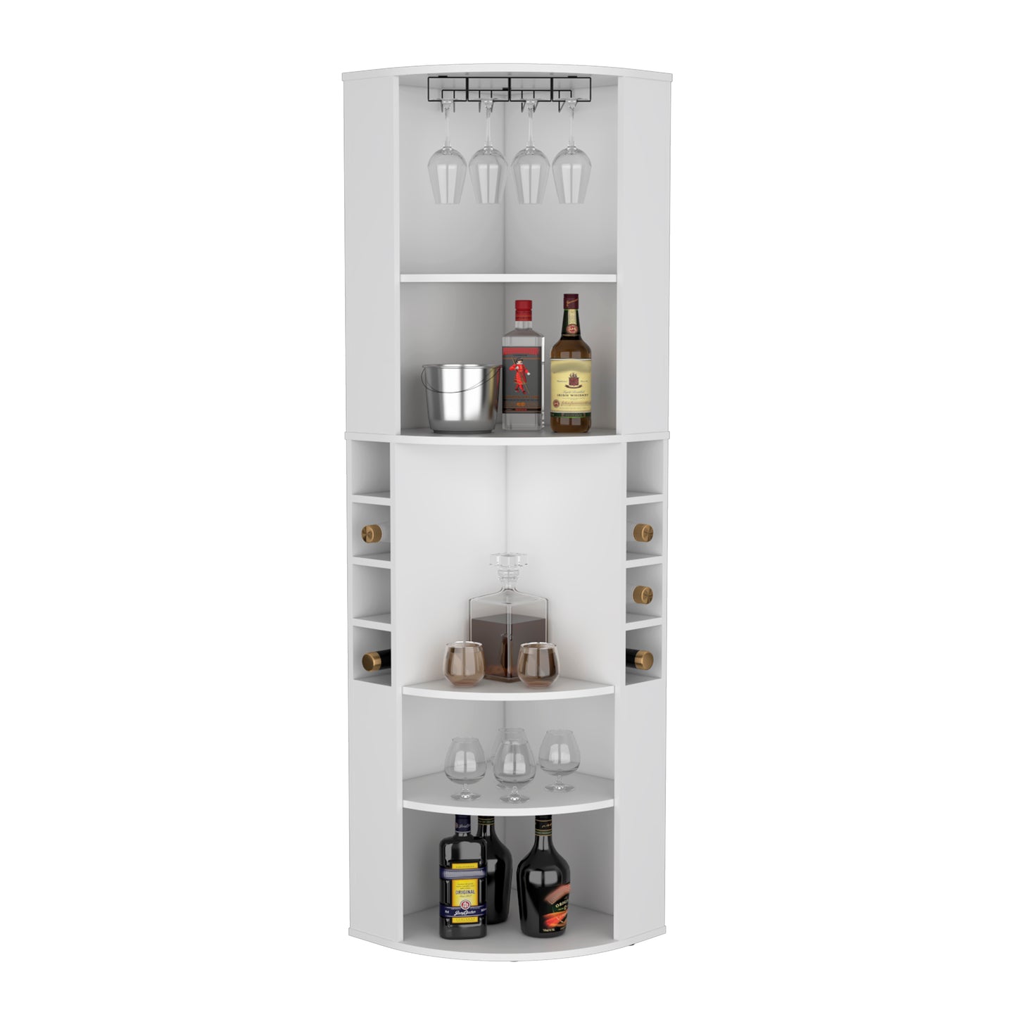 Oban Corner Bar with Storage & Style