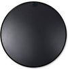 Chic Round Black Bathroom Mirror