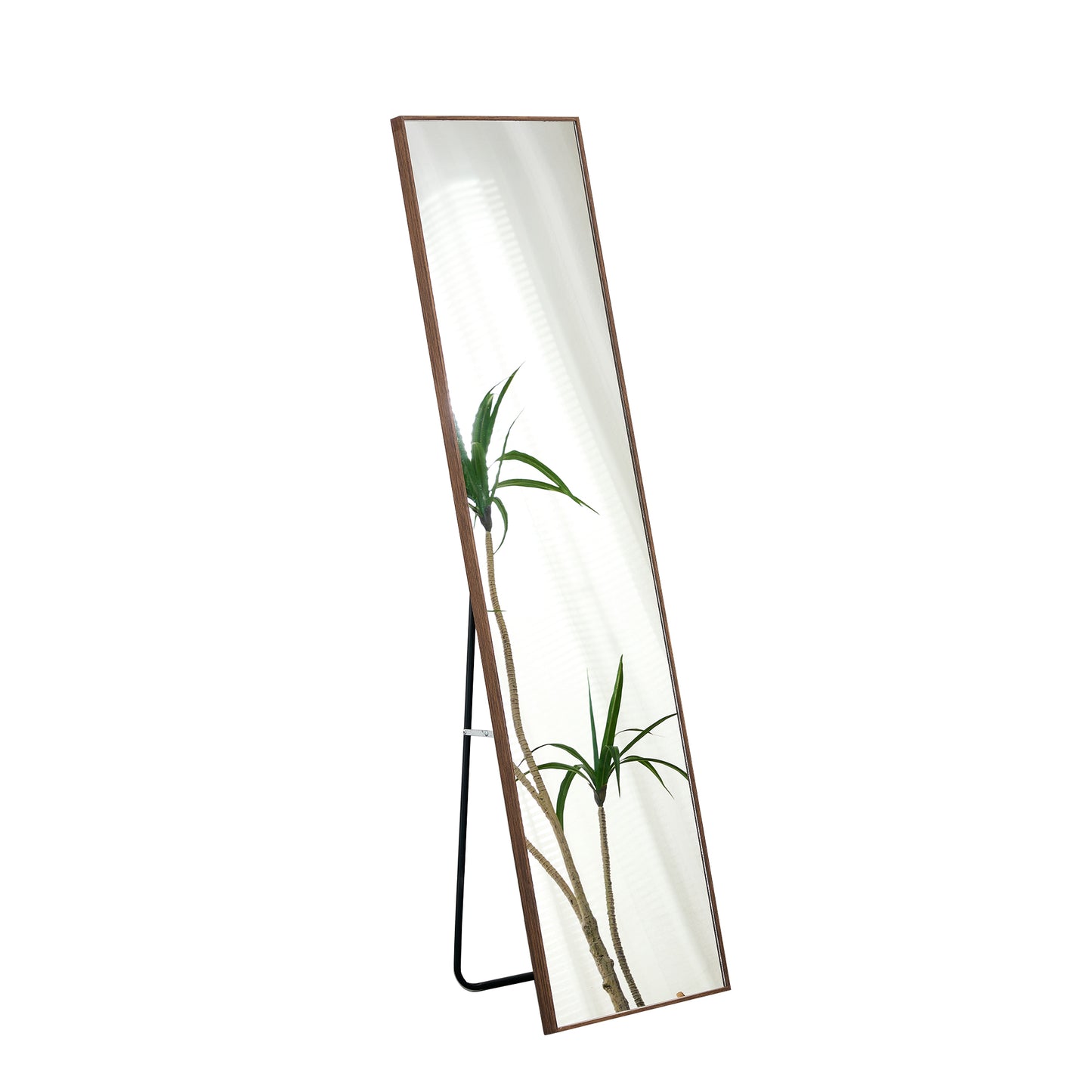 Elegant Wood Full-Body Mirror