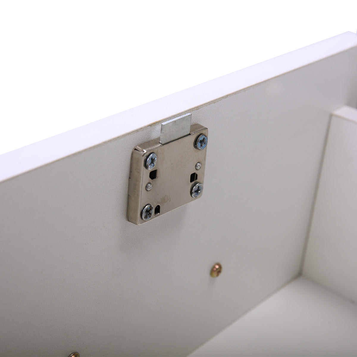 Chic Wall-Mount Barber Station with Lockable Drawer