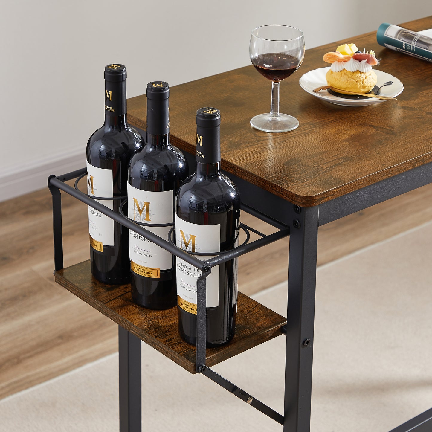 Rustic Wine Bar Table Set