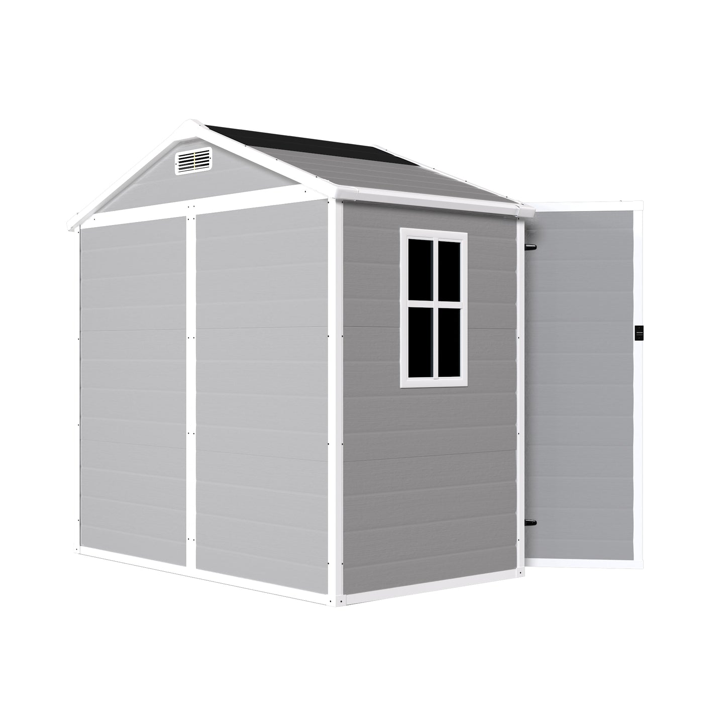 Weather-Resistant Outdoor Storage Shed for Garden & Pool