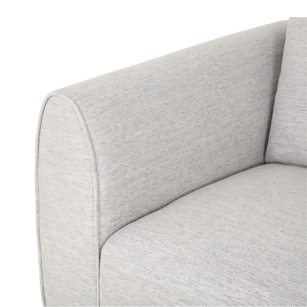 Chic & Cozy Gray 2-Seater Sofa