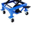 Blue Hydraulic Motorcycle Scissor Lift Jack