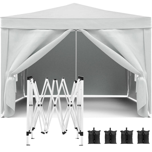 Easy Pop-Up Canopy with Sidewalls - Ultimate Outdoor Shelter!