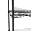 Rolling Heavy-Duty 5-Tier Shelf Rack with Liners