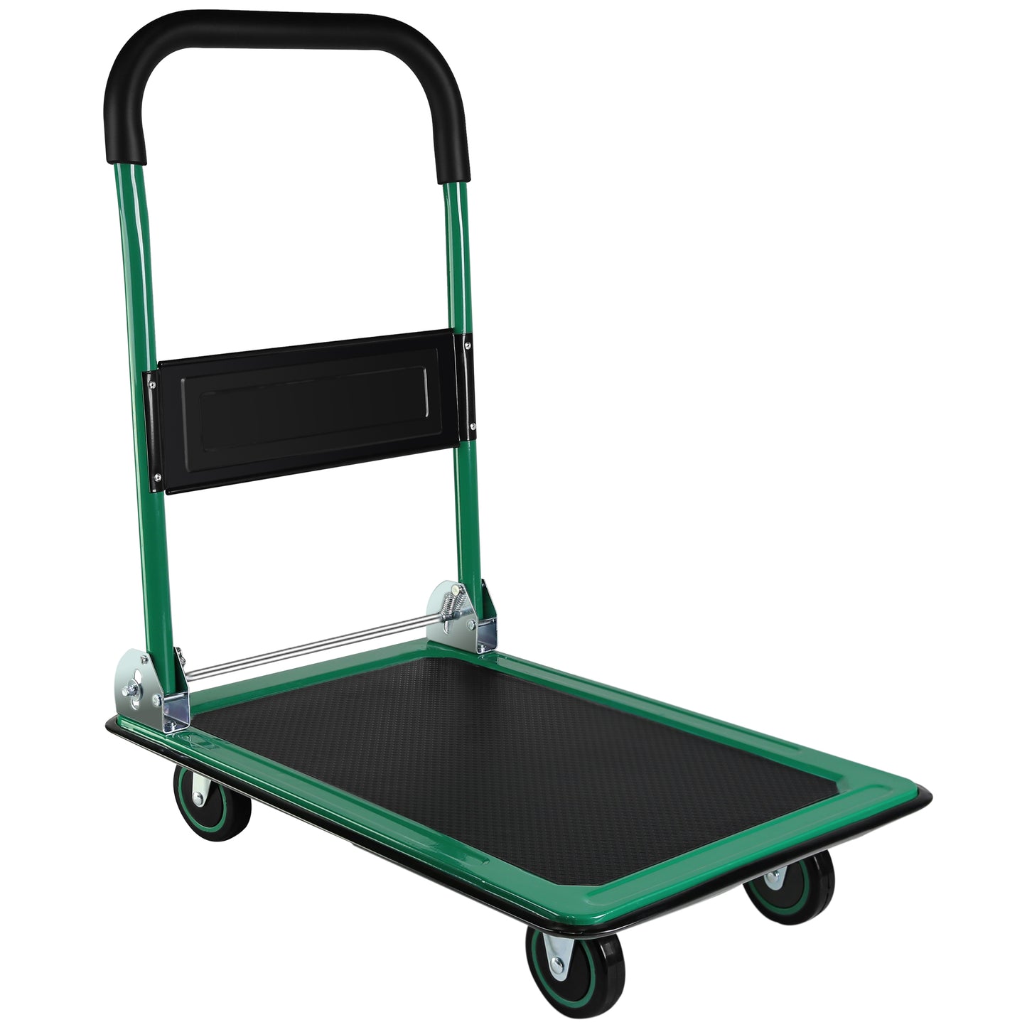 Foldable Swivel Dolly Cart - Easy Storage & Heavy-Duty Mobility