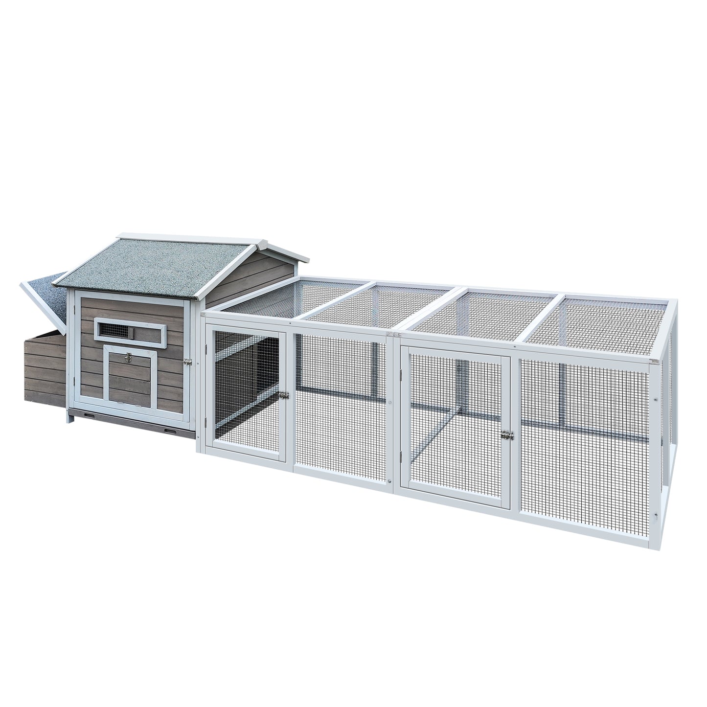 Cozy Coop: Deluxe Outdoor Hen House with Nesting Box & Easy Clean Tray