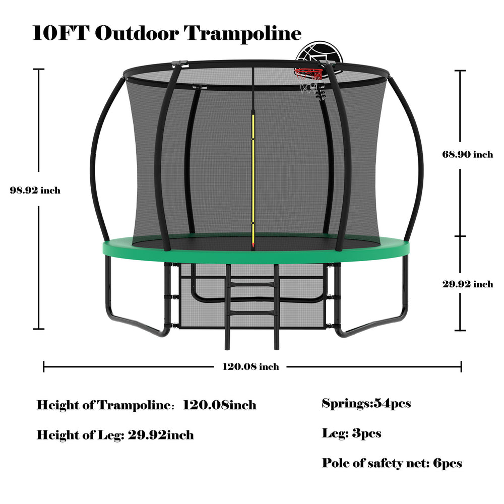 Pumpkin Bounce & Shoot Trampoline