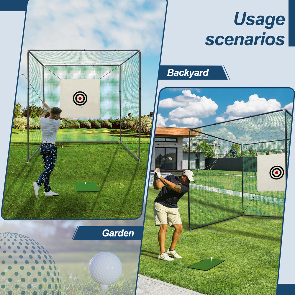 Ultimate Golf Practice Net – Indoor/Outdoor Setup!