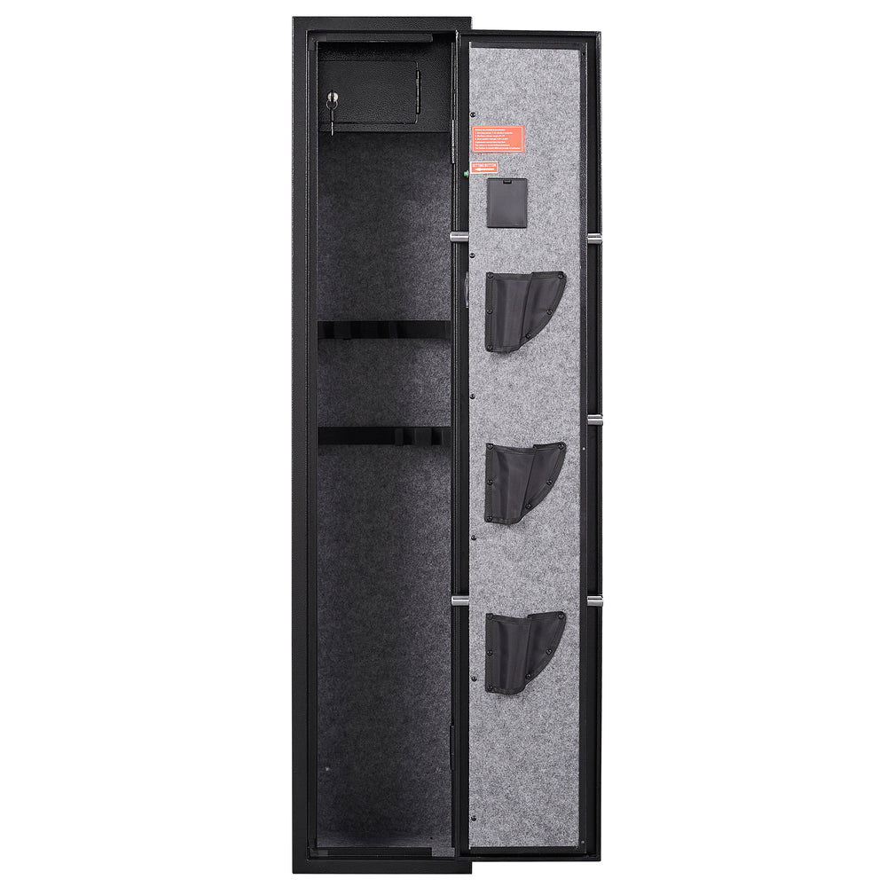 Home Defender Gun Safe with Quick Access Keypad and Pistol Storage