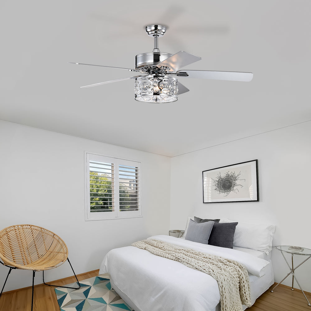 Sparkling Breeze Chandelier Fan