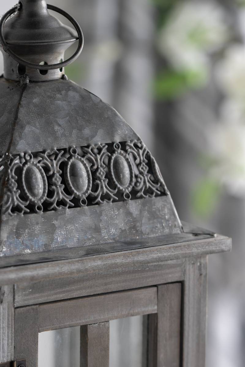 Charming Wooden Lantern for Home & Garden Decor