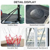 Soozier Adjustable Portable Basketball Hoop