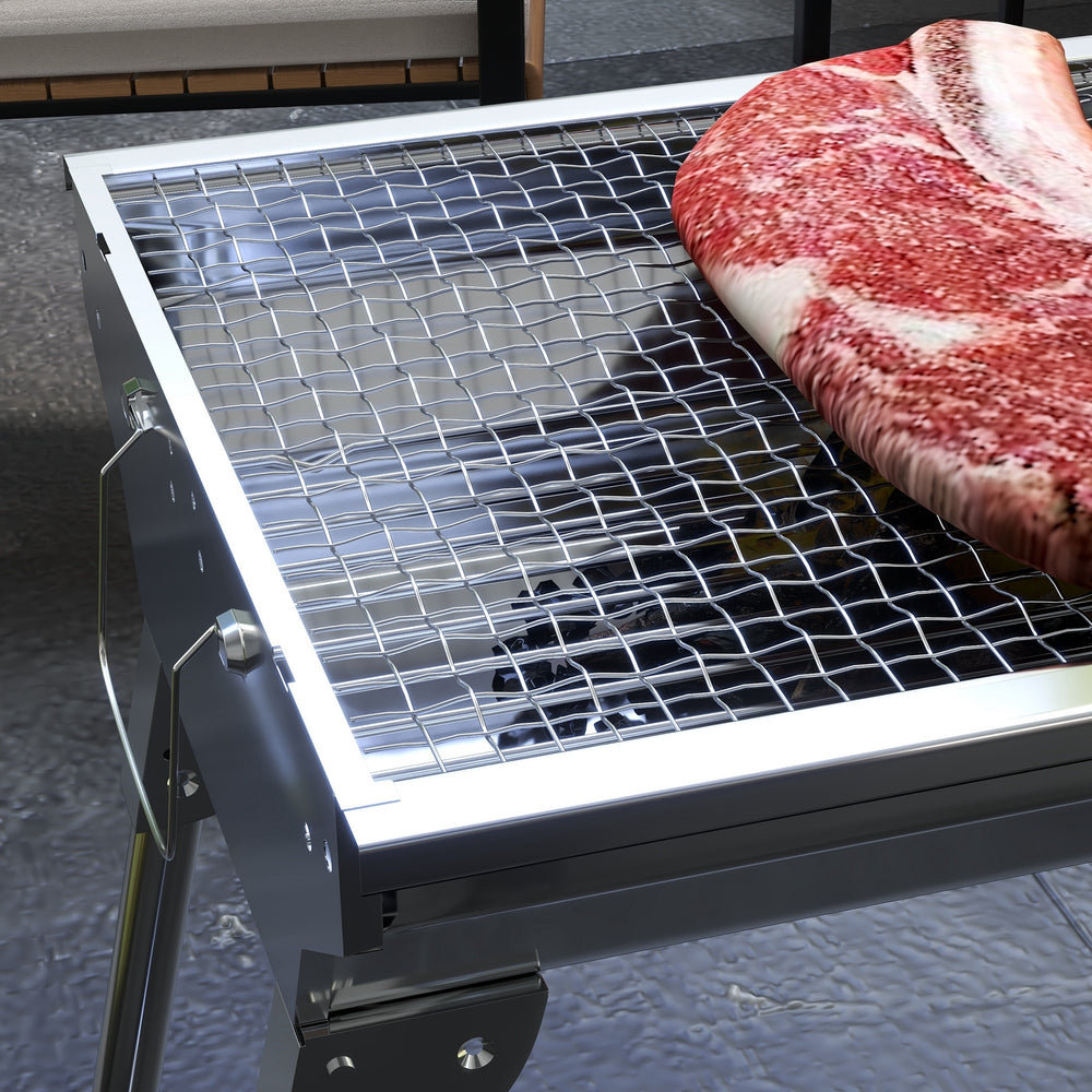 TravelBuddy Charcoal Grill: Your Perfect Portable BBQ!