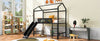 Slide & Write Metal Loft Bed