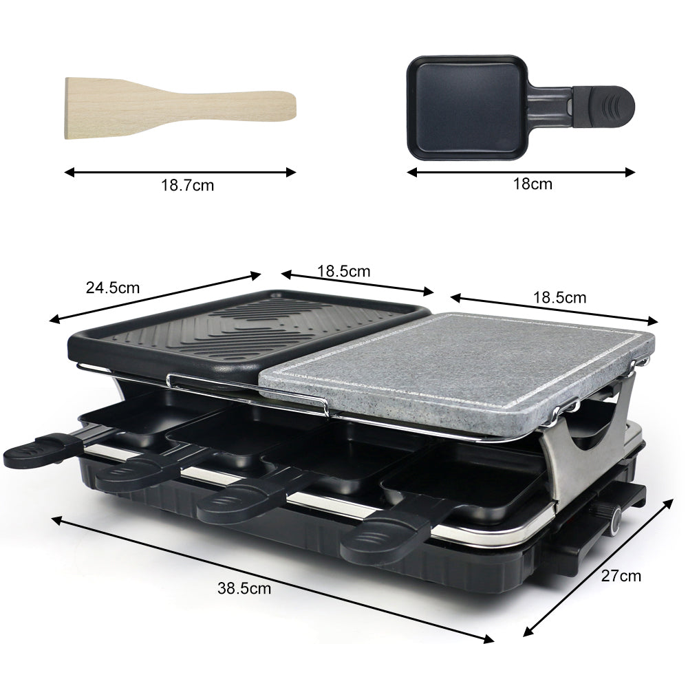 Sizzle & Melt Raclette Grill Party Set