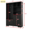 Chic Hallway Organizer with Bench and Storage