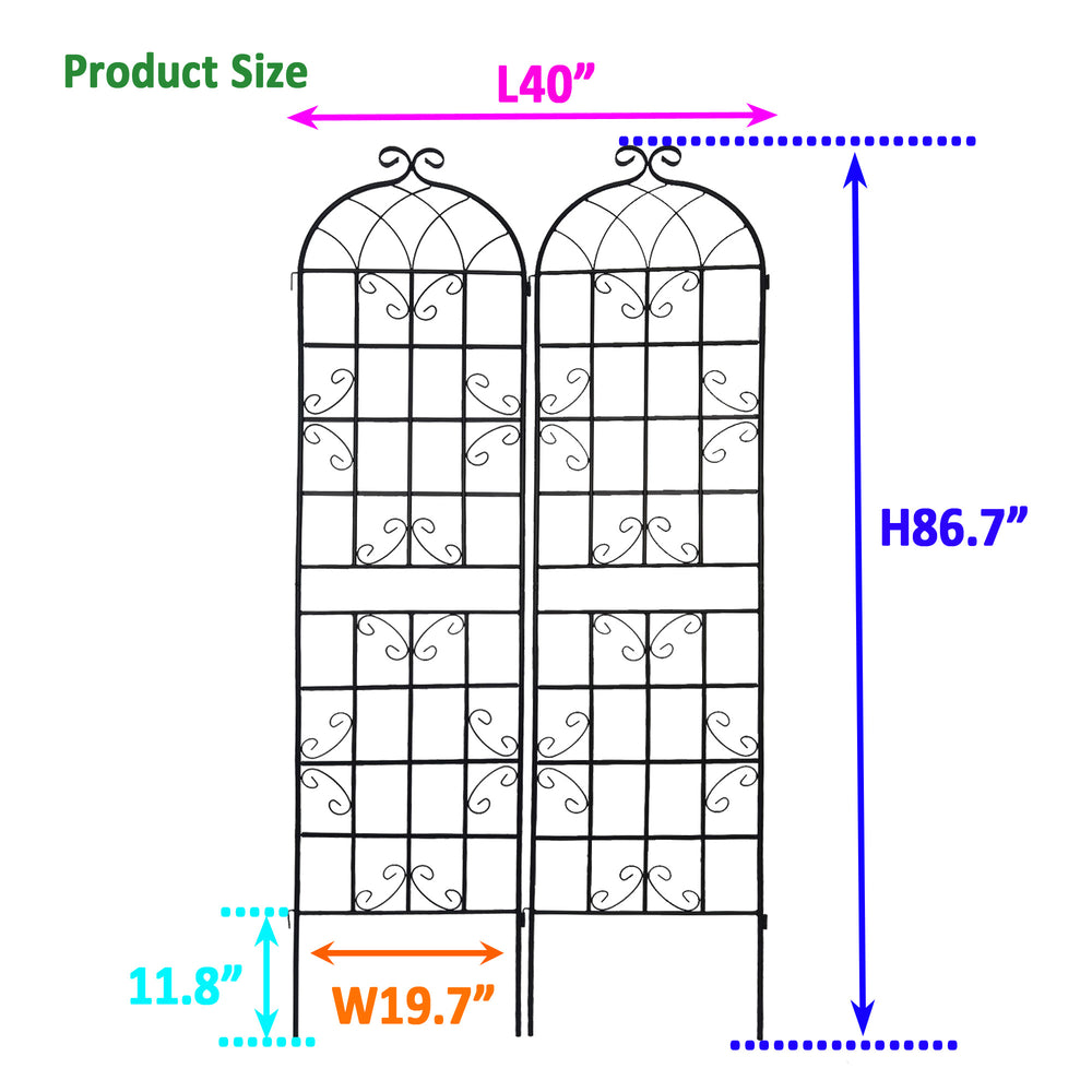 Climbing Support Trellis Set