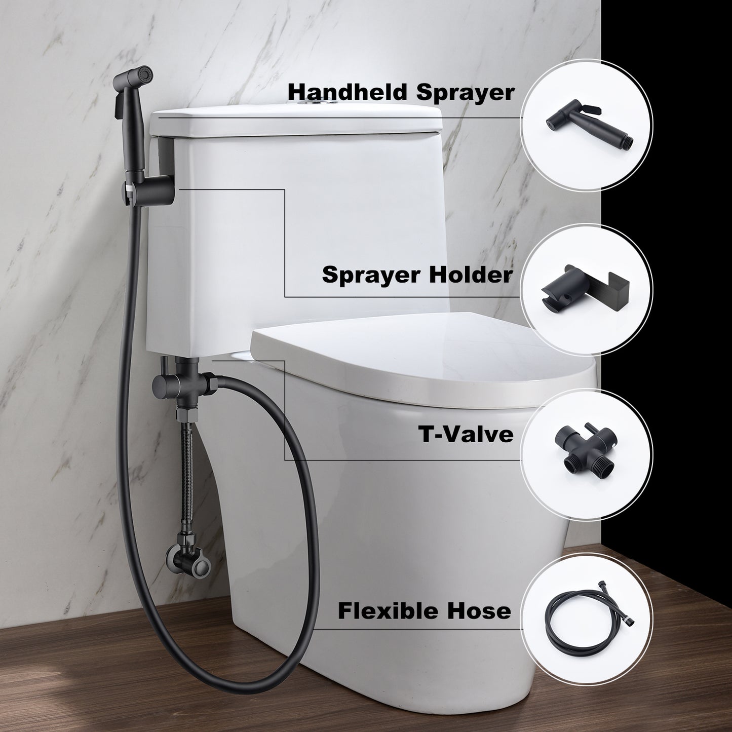 Handy Bidet Sprayer for Easy Cleaning