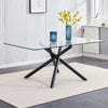 Sleek Glass Dining Table for Stylish Gatherings