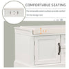 Cozy Storage Bench with Cushioned Seat