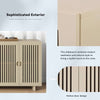 TREXM Chic Sideboard with Smart Storage and Stylish Hollow Doors