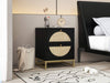 Chic Dual-Drawer Nightstand & Display Table