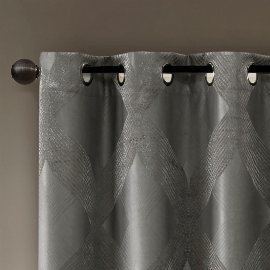 Cozy Ogee Blackout Curtain Panel