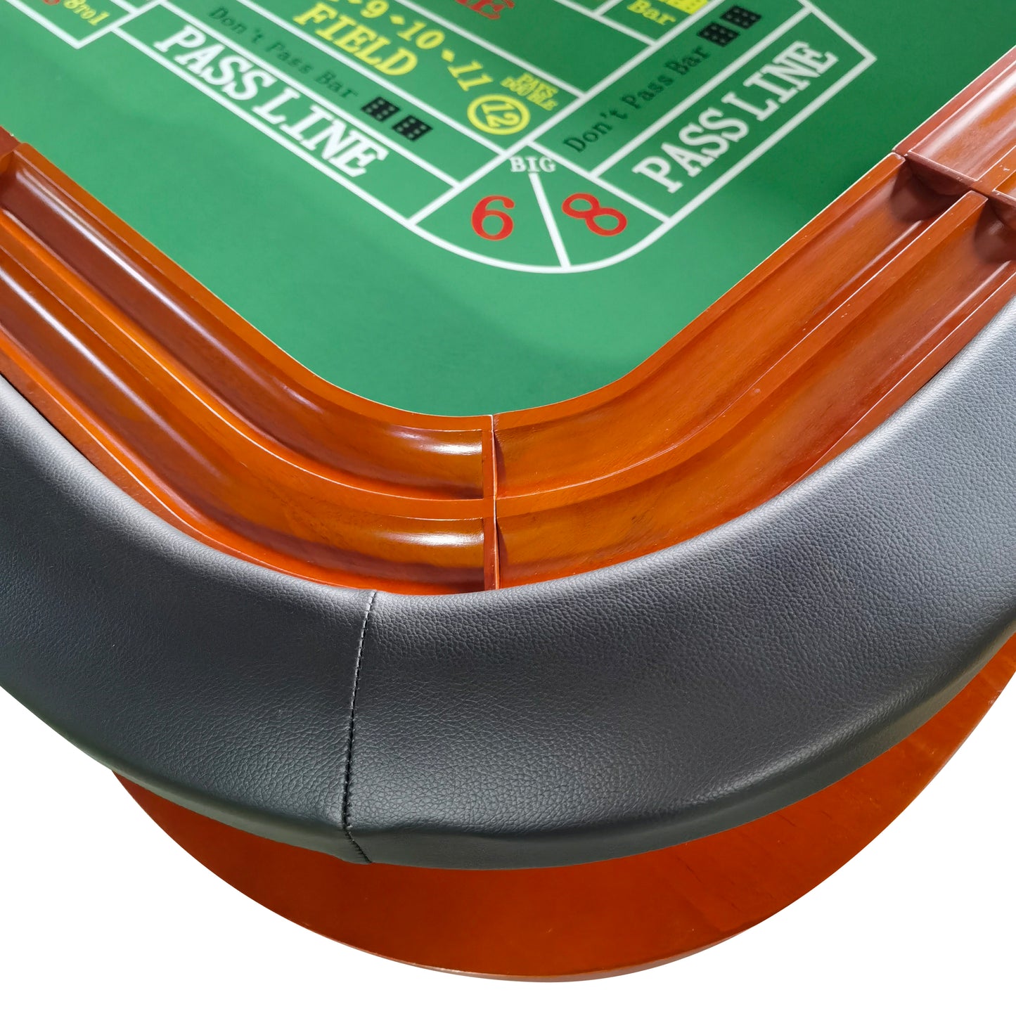 Green Classic Craps & Poker Table Game