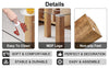 Chic Glass & Wood Dining Set