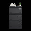 Secure & Stylish 3-Drawer Filing Cabinet