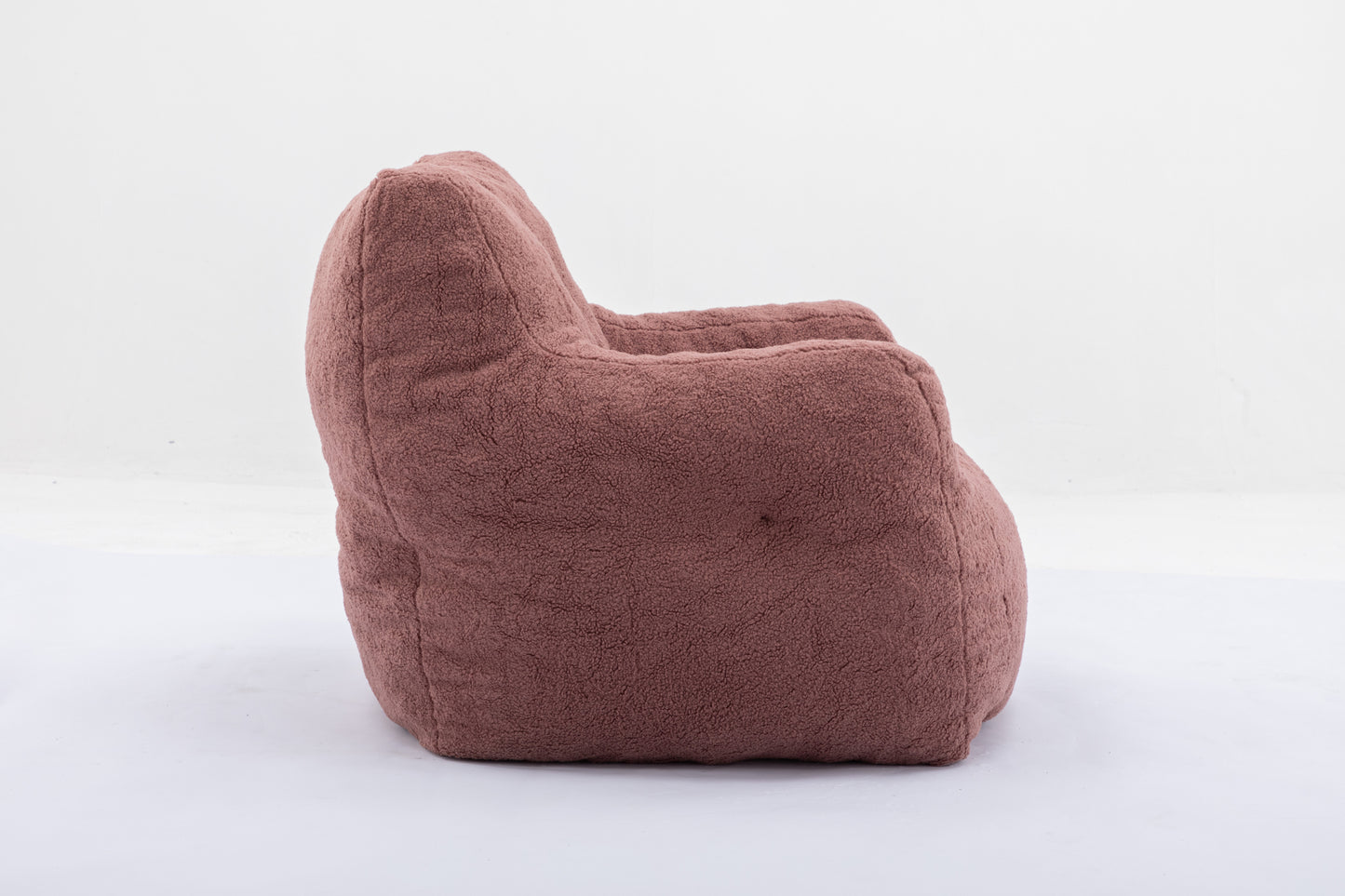 Cozy Teddy Foam Bean Bag Chair