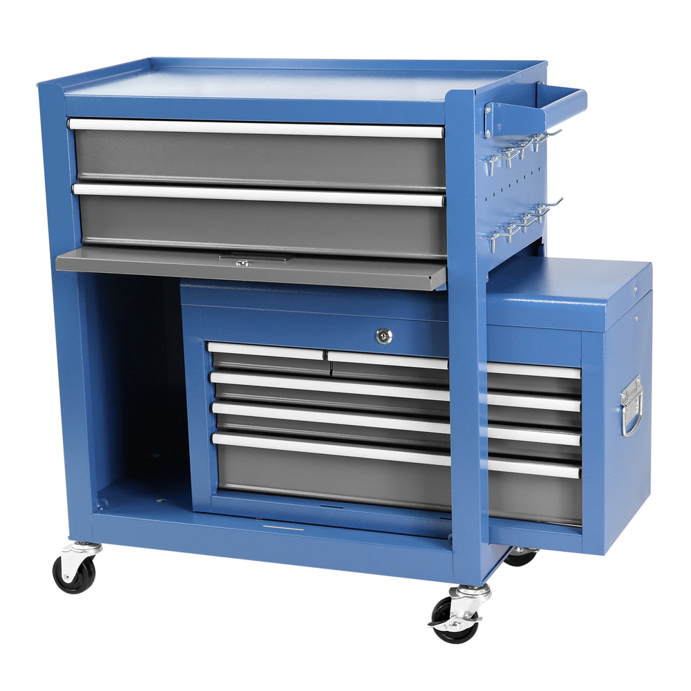 Mobile Rolling Tool Chest with Lockable Drawers