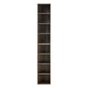 Slim Media Tower - Tall Storage for CDs, DVDs & Books