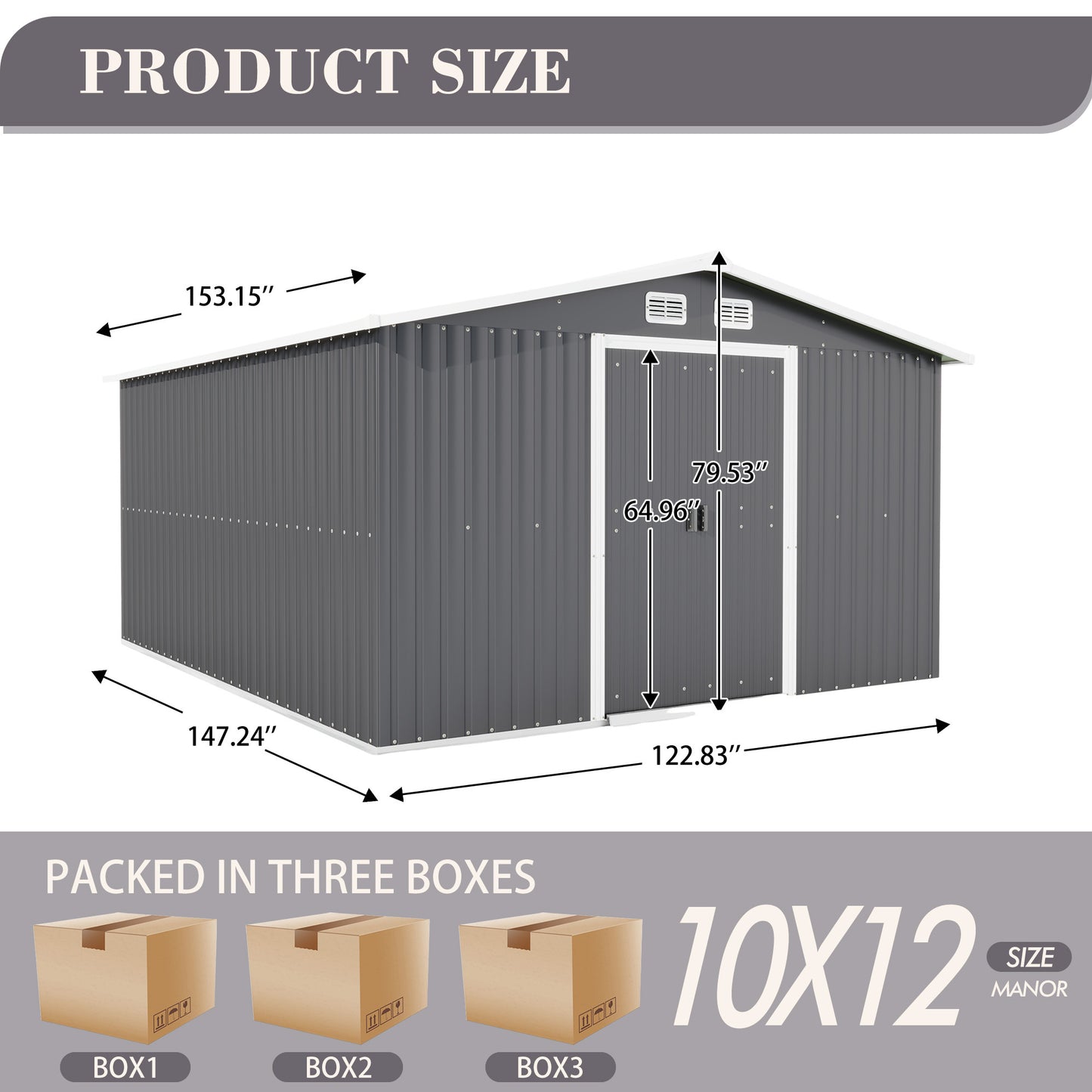 Garden Guardian: Lockable Outdoor Storage Shed