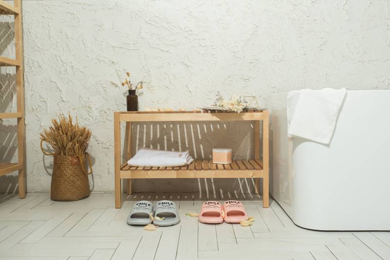 Birch Shoe Storage Bench - Sturdy & Stylish Organizer for Any Space