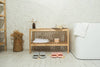 Birch Shoe Storage Bench - Sturdy & Stylish Organizer for Any Space