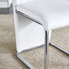 Chic White Dining Chair Set