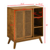 Rattan Charm Sideboard - Stylish Storage for Any Room