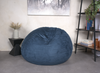 Cozy Midnight Blue Bean Bag Chair for All Ages