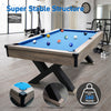 Rustic Billiards Bliss - K-Shaped Table with Royal Blue Cloth