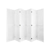 Elegant White Folding Room Divider and Display Board