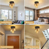 Boho Chic Flush Mount Light