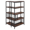 Chic Corner Wine Bar Cabinet