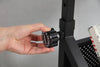 Versatile Black Drafting Table & Chair Set